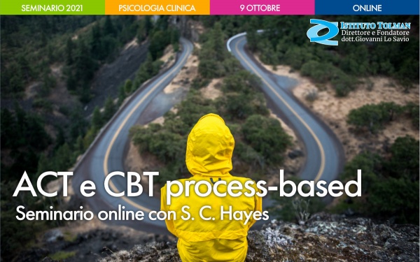 Seminario ACT e CBT process-based con S. Hayes